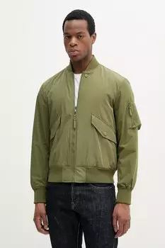 Куртка-бомбер United Colors Of Benetton, зеленый