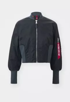 Куртка-бомбер WAISTED Alpha Industries, черный