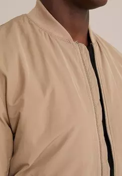 Куртка-бомбер WE Fashion, бежевый