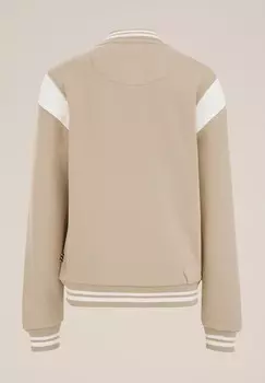 Куртка-бомбер WE Fashion, пестрый бежевый