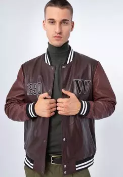 Куртка бомбер WITTCHEN, коричневый