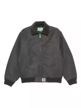 Куртка-бомбер выпускников Санта-Фе CARHARTT WIP, серый