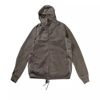 Куртка Boris Bidjan Saberi Hybrid Zipper Jacket 'Carbon Grey', серый