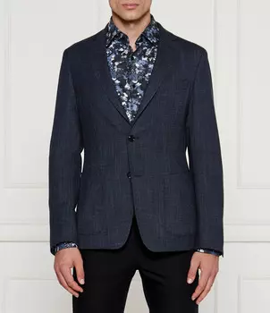 Куртка BOSS BLACK elegante Hanry Slim Fit, темно-синий