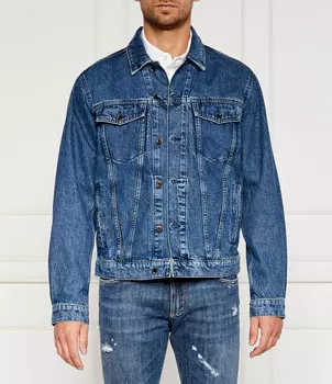 Куртка BOSS BLACK Regular Fit, синий