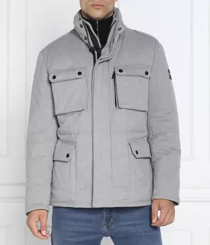 Куртка Boss Carruso Regular Fit, серый