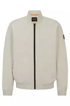 Куртка BOSS ORANGE для активного отдыха "Othmare" с нашивкой-логотипом BOSS, бежевый