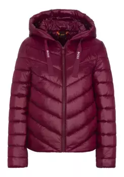 Куртка BOSS ORANGE для отдыха "C_Palatori", с капюшоном, с капюшоном, цвет Open Red 648