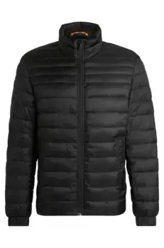 Куртка BOSS ORANGE "Oden1" с нашивкой с логотипом BOSS на рукаве, черный