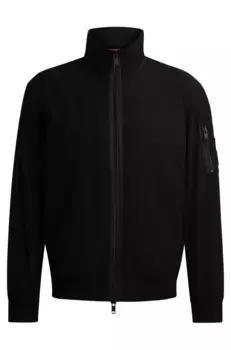 Куртка BOSS ORANGE "Oherry1", с этикеткой на рукаве, черный