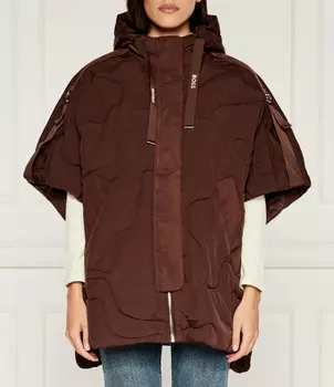 Куртка BOSS ORANGE Paveste Oversize fit, коричневый