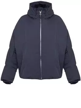 Куртка Bottega Veneta Blue nylon puffer, синий