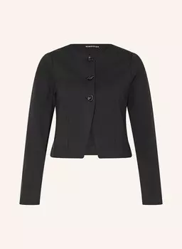 Куртка-Бокс Anne из трикотажа Whistles, черный