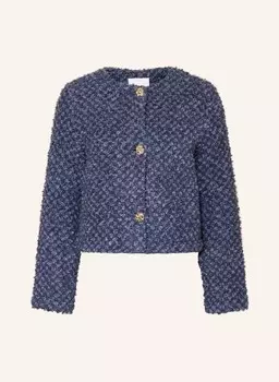 Куртка-боксер из букле rich&royal, темно-фиолетовый/синий серый