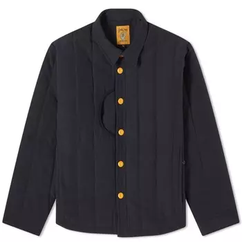 Куртка Brain Dead Puffer Shirt, темно-синий