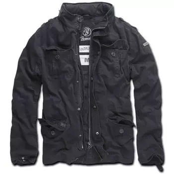 Куртка Brandit Britannia со стоячим воротником, черный