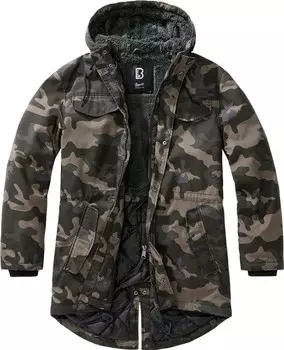 Куртка Brandit Jacke Marsh Lake Teddyparka, цвет Camouflage