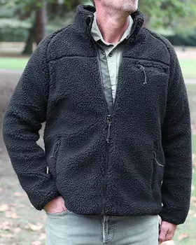 Куртка Brandit Jacke Teddyfleece Jacket, хаки