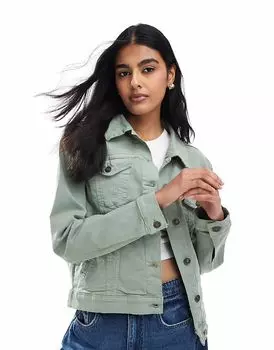 Куртка Brave Soul Denim цвета хаки