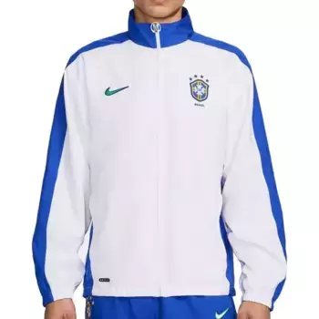 Куртка brazil 1998 reissue football replica tracksuit jacket 'white lyon blue' Nike, белый