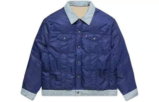 Куртка-бренд Clot X Levis X CLOT, унисекс, темно-синяя Levi’S, синий