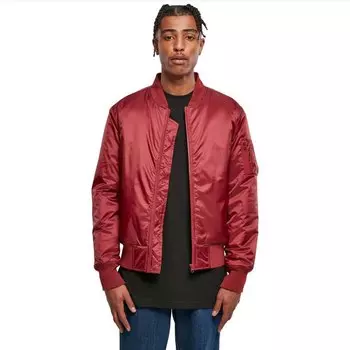 Куртка Build Your Brand Bomber, красный