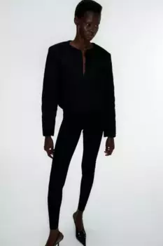 Куртка-букле H&M, черный