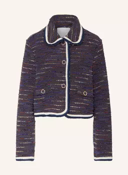 Куртка-букле rich&royal, цвет DUNKELBLAU/DUNKELLILA