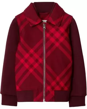 Куртка Burberry Kids Bridger Jacket, цвет Ripple Check