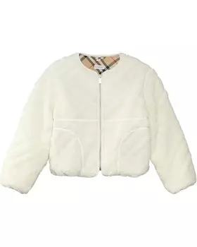 Куртка Burberry Kids Skylar Jacket, цвет Salt IP Pattern