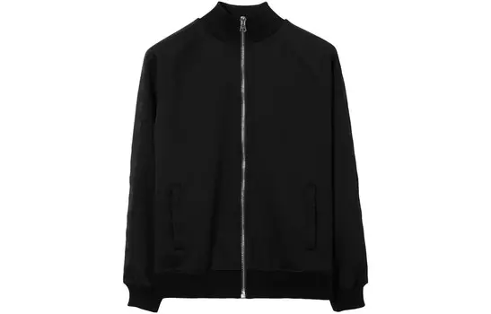 Куртка Burberry на молнии, черный