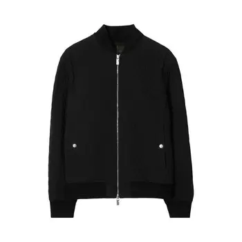 Куртка Burberry Quilted Bomber Jacket Black, черный