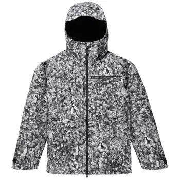 Куртка Burton Goretex 2L на подушке, серый/белый