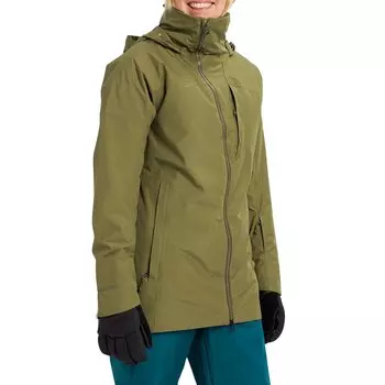 Куртка Burton Goretex Pillowline женская, зеленый