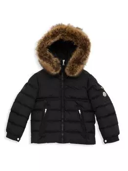Куртка Byronf New для малышей и малышей Moncler, черный
