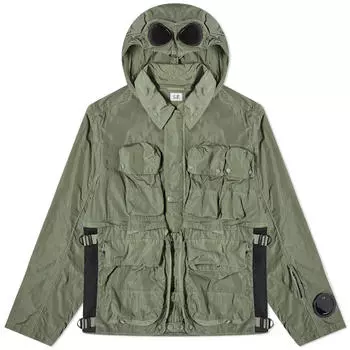 Куртка C.P. Company Chrome-R Goggle Utility, цвет Agave Green