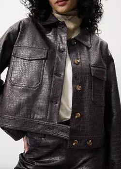 Куртка Calixa в шоколаде FRNCH, цвет chocolate