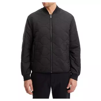 Куртка Calvin Klein Crinkle Onion Quilt Bomber, черный