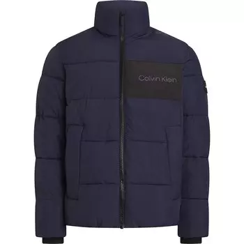 Куртка Calvin Klein Crinkle Quilt, синий