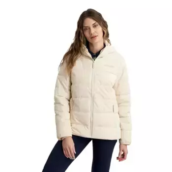 Куртка Calvin Klein Golf Athena Hooded Puffer, бежевый
