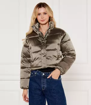 Куртка CALVIN KLEIN JEANS Cropped Fit, бежевый