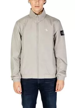 Куртка Calvin Klein Jeans с логотипом, серый