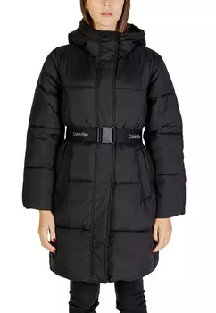 Куртка Calvin Klein Jeans с поясом, черный