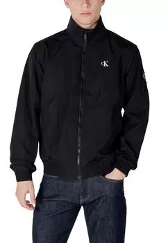 Куртка Calvin Klein Jeans с воротником стойкой, черный
