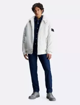 Куртка Calvin Klein Reversible Sherpa Bomber, белый