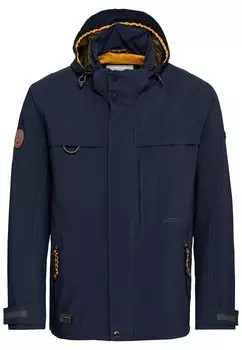 Куртка Camel Active teXXXactive Jacke mit abnehmbarer Kapuze, синий