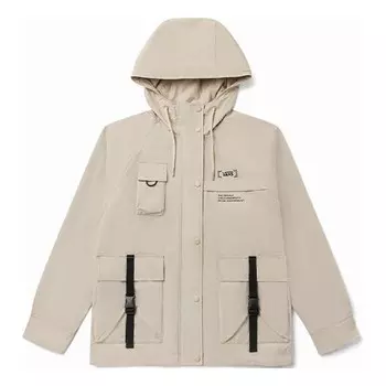 Куртка cargo multiple pockets hooded jacket black Vans, черный