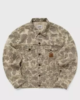 Куртка Carhartt Wip Duck Helston Jacket, цвет camo duck, black bleached