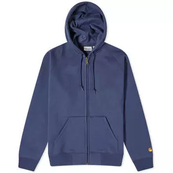 Куртка Carhartt Wip Hooded Chase, цвет Blue & Gold