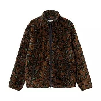 Куртка Carhartt WIP Jebson Sweat Jacket Tamarind Camo, коричневый